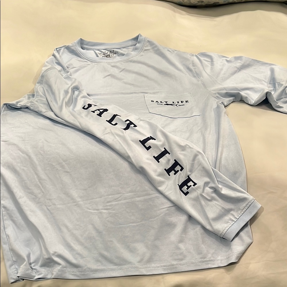 Salt Life Sky Blue Long Sleeve Tee